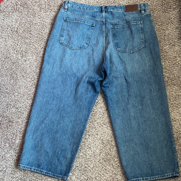 Ralph Lauren Women's High-Rise Wide-Leg Jeans 16W - Picture 7 of 12